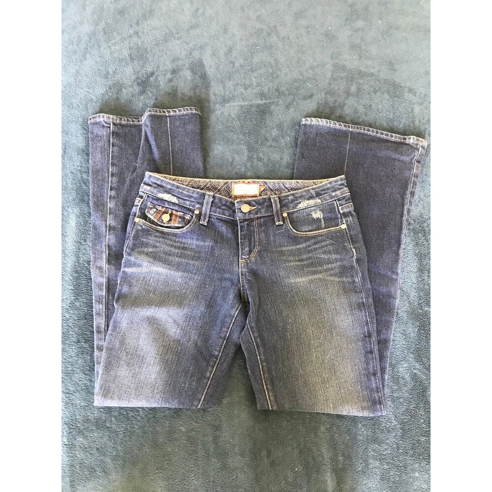 Women’s Dark Blue Denim Jeans - Classic Straight Cut